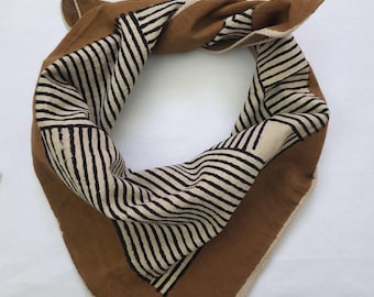India Organic Cotton Bandana Set Boho Head Scarf