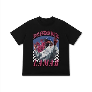 Kendrick Lamar Graphic Tee, Vintage Rap T Shirt, Hip Hop Streetwear, 90s Bootleg Style Rapper Shirt, Retro Concert Fan Gift