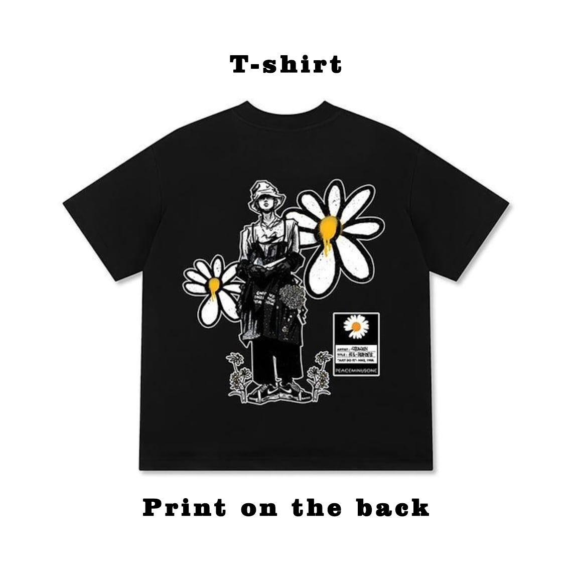T-shirt Vintage Little Dragon Tour Officiel 2011 - Taille L, Rose, American Apparel, Coton