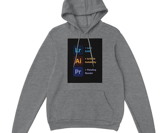Verlorene RAW | Lustiger Adobe inspirierter Hoodie für Männer | Heavy Blend Kapuzensweatshirt |Erhältlich in 9 Farben
