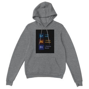 Lost RAWs | Funny Adobe Inspired Hoodie for Women | Heavy Blend Hooded Sweatshirt |Available in 9 Colors