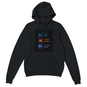 Lost RAWs | Funny Adobe Inspired Hoodie for Women | Heavy Blend Hooded Sweatshirt |Available in 10 Colors