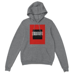 Creativity | Typography Design Hoodie for Women | Heavy Blend Hooded Sweatshirt |Available in 9 Colors