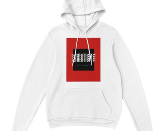 Kreativität | Typografie Design Hoodie für Männer | Heavy Blend Kapuzensweatshirt |Erhältlich in 8 Farben