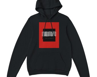 Kreativität | Typografie Design Hoodie für Männer | Heavy Blend Kapuzensweatshirt |Erhältlich in 10 Farben
