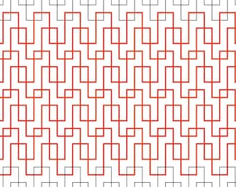 GEO WEAVE | Computerised | No Backtrack Extended Width Geometric Longarm Pantograph