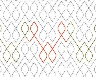 DOUBLE ARROWHEAD - Digital Pantograph for Computerised Longarm Quilting