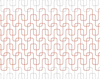 ROUND WEAVE | Computerised | No Backtrack Extended Width Longarm Pantograph
