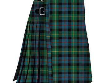 Handmade Farquharson Ancient Tartan Kilt For Men - Hand Craft Kilt