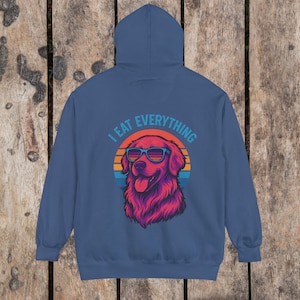 Retro Dog Lover Hoodie, Unisex Hoodie, Gift for Pet Owners, Cool Sweatshirt, Casual Wear for Animal Lovers