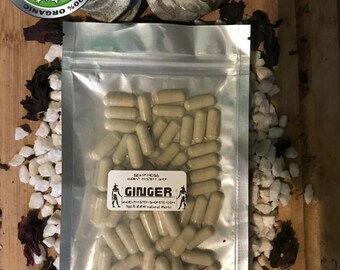 Cápsulas de jengibre en polvo /50-500/