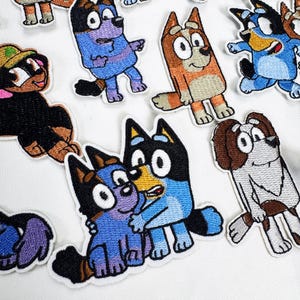 Mini Patches | Custom Embroidered Cute Puppy Patches | Clothing/Bag Decoration | DIY Accessories | Handmade patch