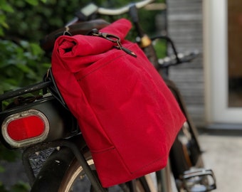 Satteltasche aus gewachstem Canvas für Super73 Motorradtasche Motorradtasche Fahrradtasche aus gewachstem Canvas Fahrradzubehör