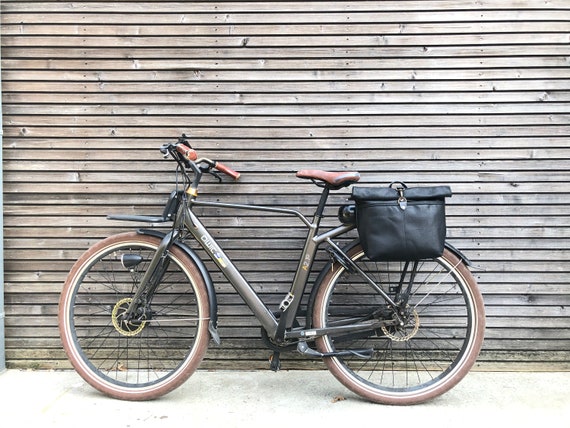 canvas bike saddle bag