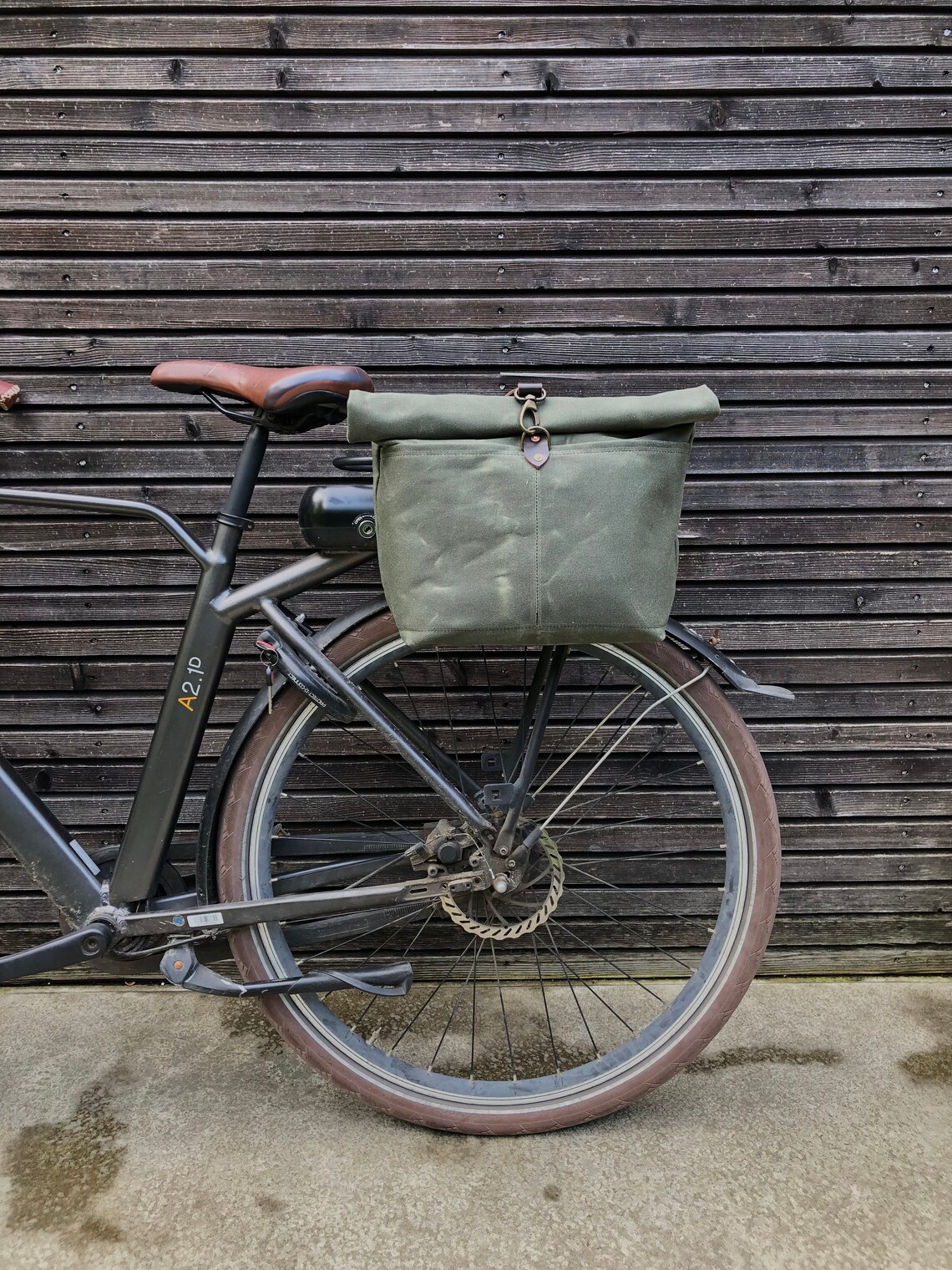 Waxed Canvas Motorcycle Bag for Super73 Waterproof Bicycle Bag Etsy