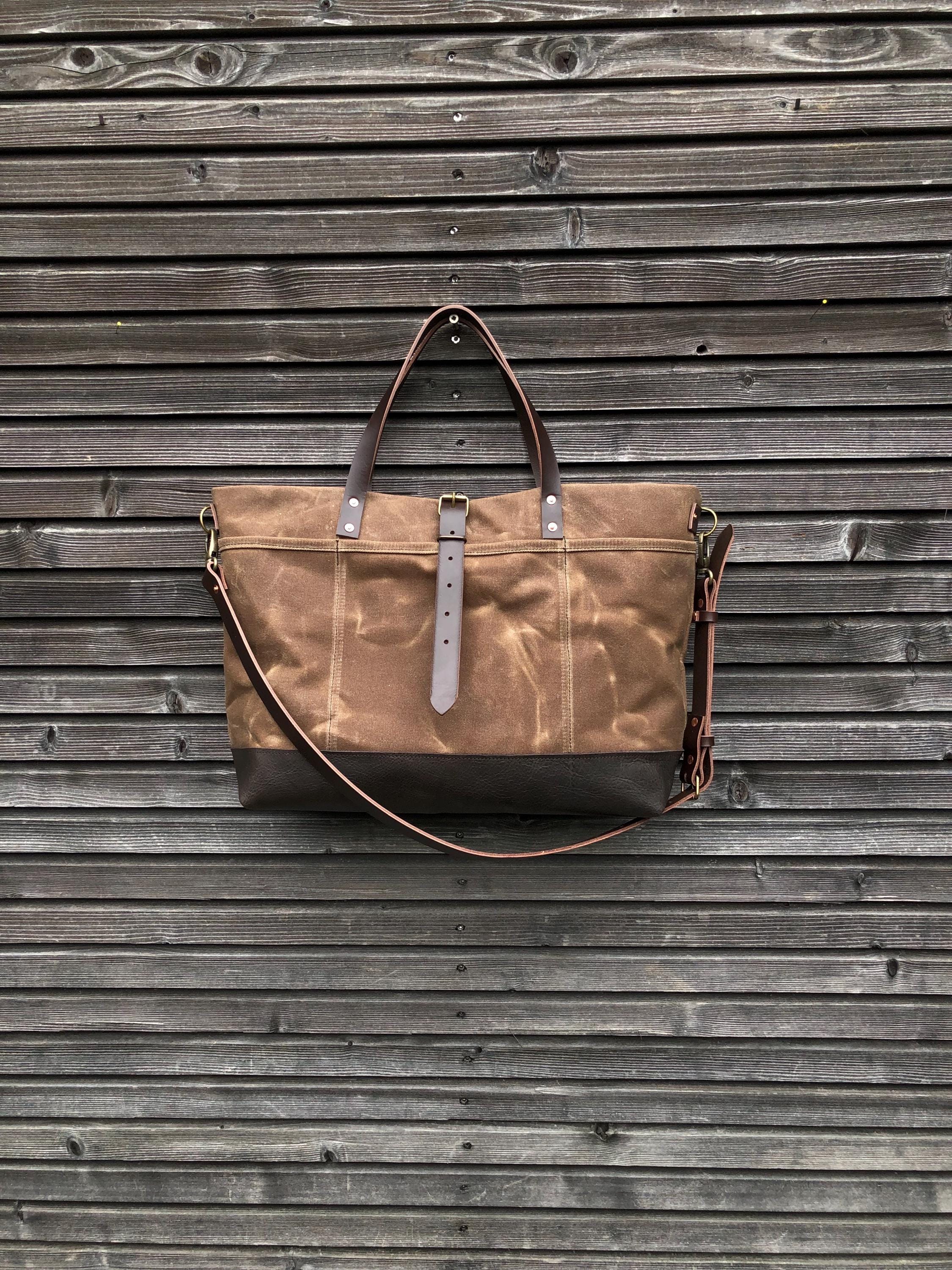 【関税＆送料込み】ChloAC ChloAC Carry Bag Sand Canvas Chocolate Shania Canvas Tote Bag - CHARLES & KEITH CZ