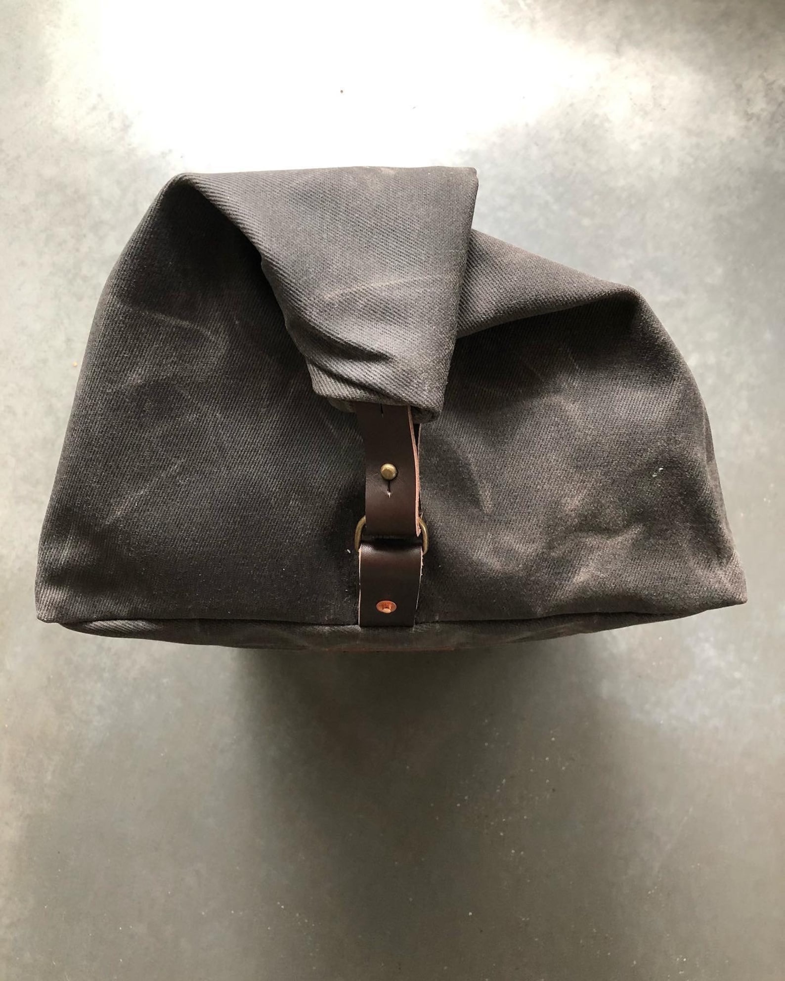 Waxed Canvas Bike Basket Bag for a Wald 139 Basket Waterproof Etsy