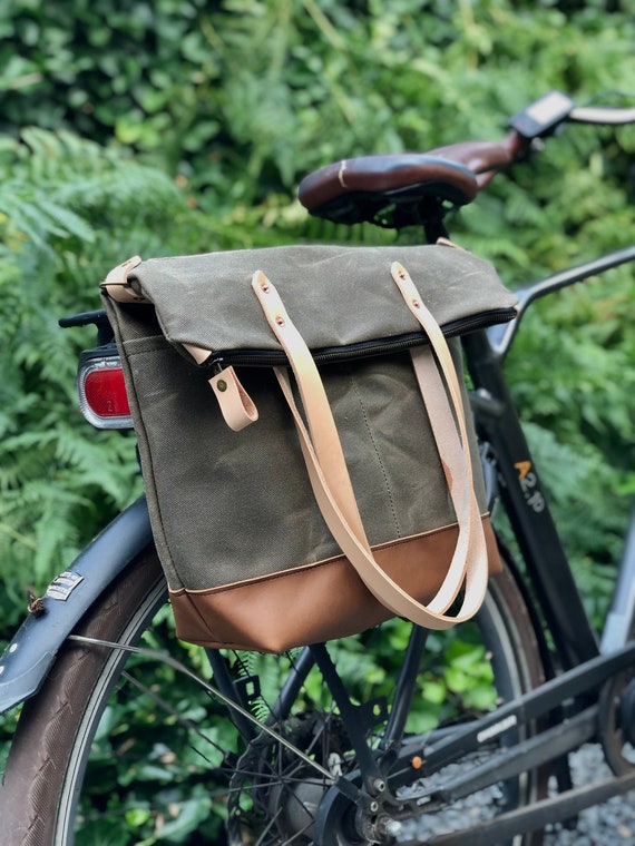 Moto Pannier Bag – Iron & Resin