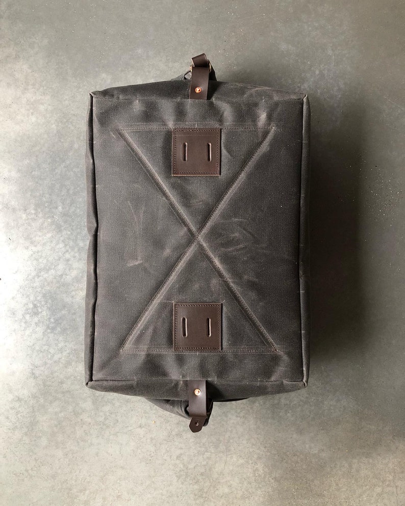 Waxed Canvas Bike Basket Bag for a Wald 139 Basket Waterproof Etsy