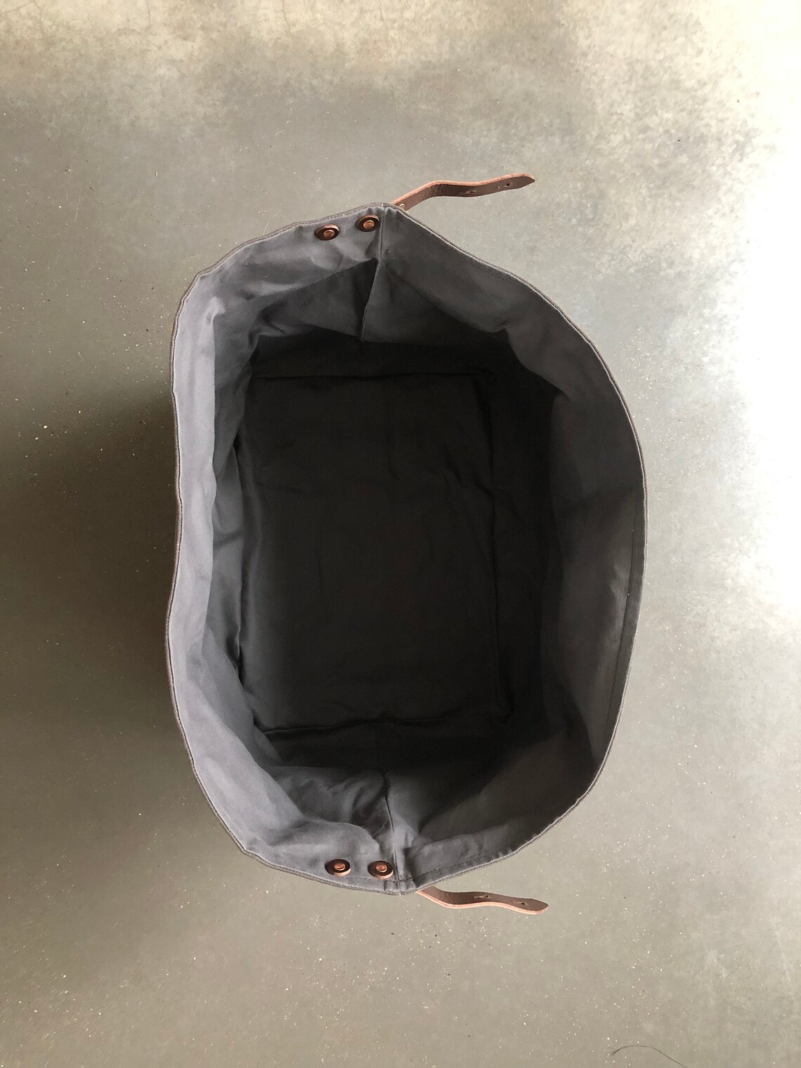 Waxed Canvas Bike Basket Bag for a Wald 139 Basket Waterproof Etsy