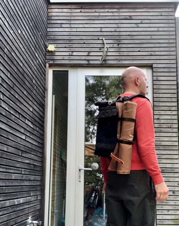 Backpack with side straps clearance