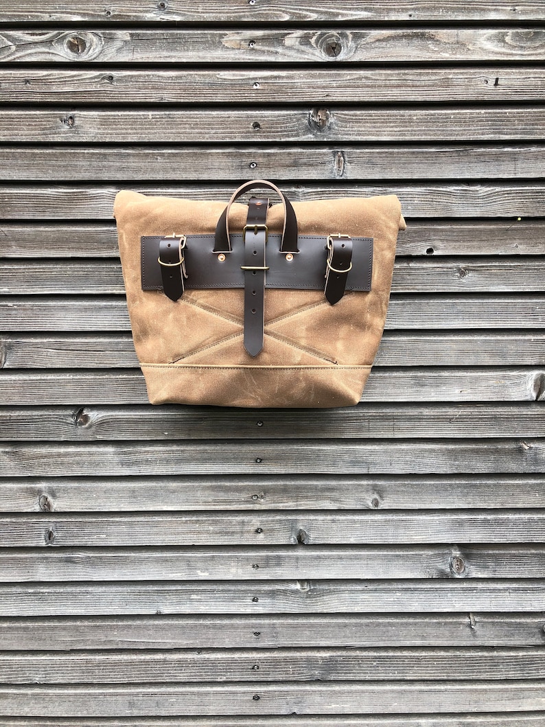 Waxed Canvas Saddlebag for Super73 Waterproof Motorcycle Bag Etsy