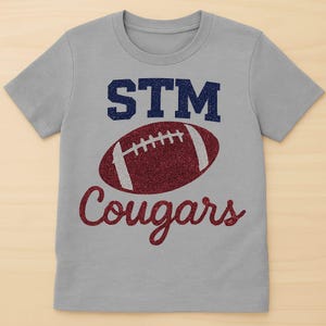 Personalized Sequin Patch — Custom Iron-On Patch for School, Uniforms, toddler T-shirts, Mascot & More