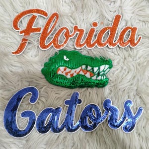 Personalized Sequin Patch — Custom Iron-On Patch for School, Uniforms, toddler T-shirts, Mascot & More