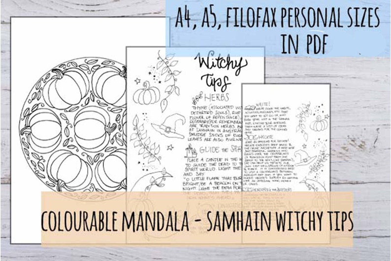 Australia & Southern Hemisphere Samhain Celebration Printable Etsy