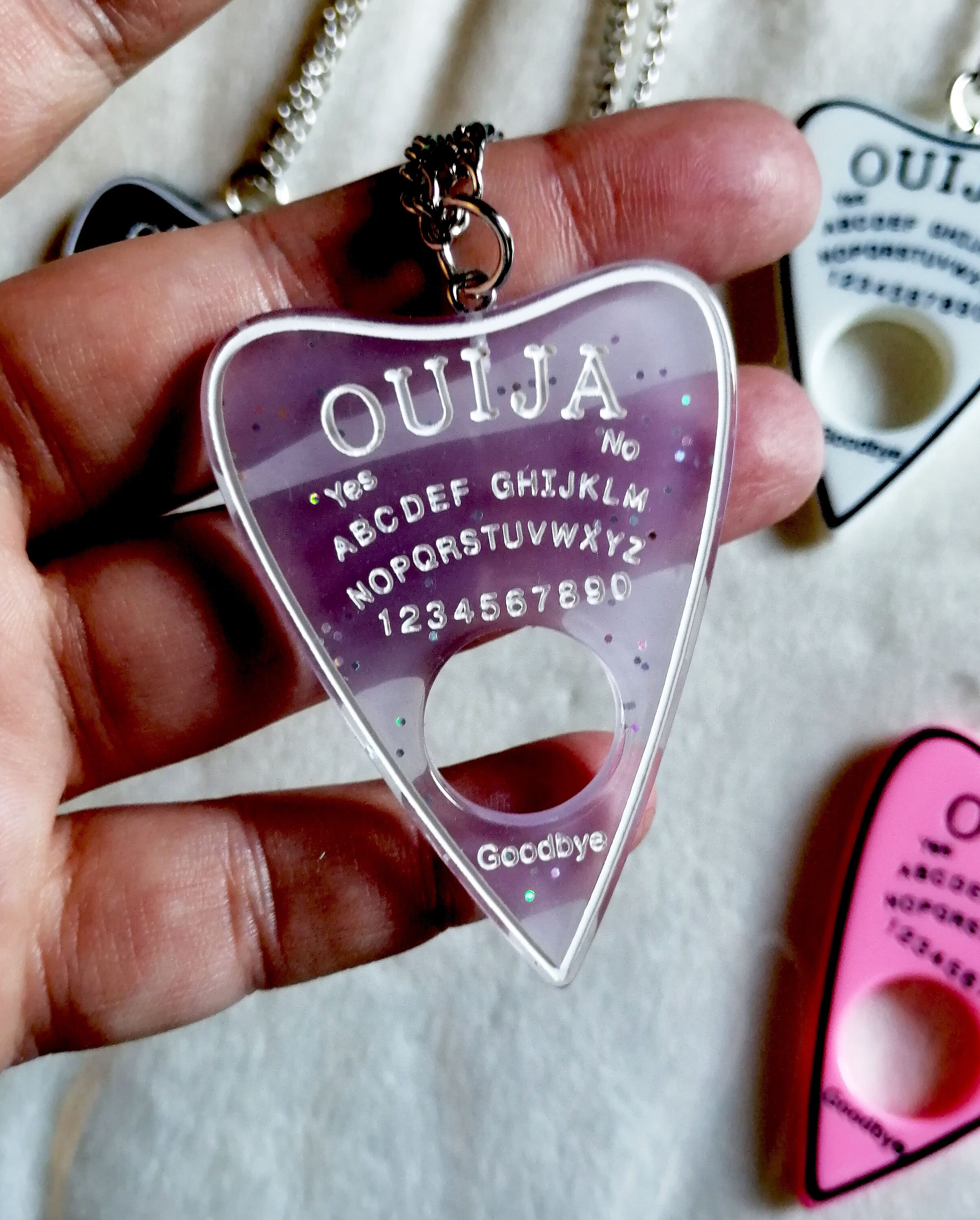 Ouija Planchette Necklace Free Shipping | Etsy