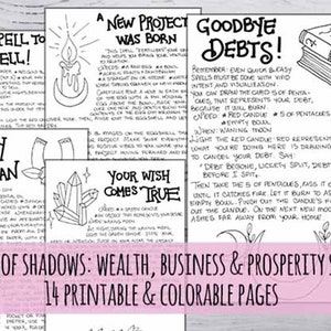 Book of Shadows: 14 simple Wealth, Business and Prosperity Spells
