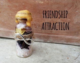 Witch Spell Jar - Friendship Attraction