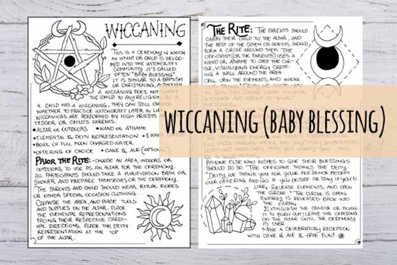 Printable Book of Shadows: Witchcraft Rites & Ceremonies (digital ...