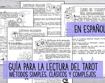 Diario de Tarot: Guía de lectura de tarot en español (PDF)
