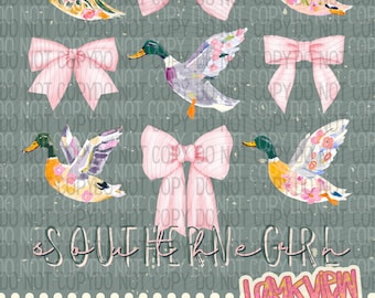 Southern Girl PNG | Duck Design