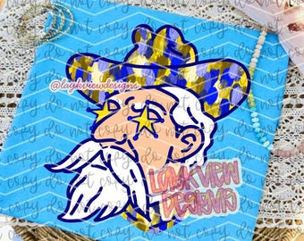 Colonels PNG | Spirit Designs | Trendy | Blue & Gold