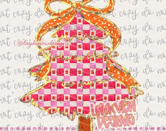 Christmas Tree PNG | Holiday Designs | Trendy