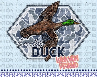 Pato de la suerte PNG / Pato PNG / Camuflaje PNG