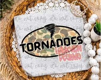 Camo Tornadoes PNG | Spirit Designs | Trendy PNG
