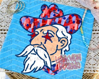Rebels PNG | Spirit Designs | Trendy | Red & Blue