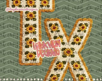 TX Sunflower Yarn PNG | She's From Texas PNG | State Designs