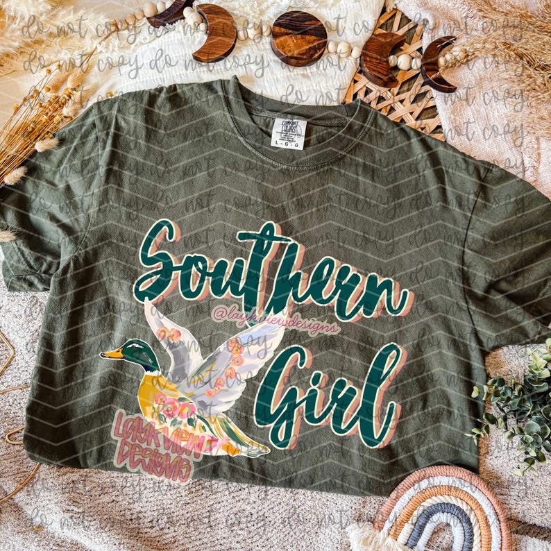 Southern Girl PNG | Duck Designs | Country PNG image 2