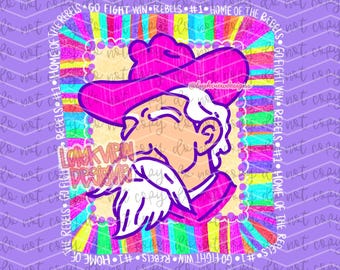 Rebels PNG | Spirit Designs | Trendy | Preppy