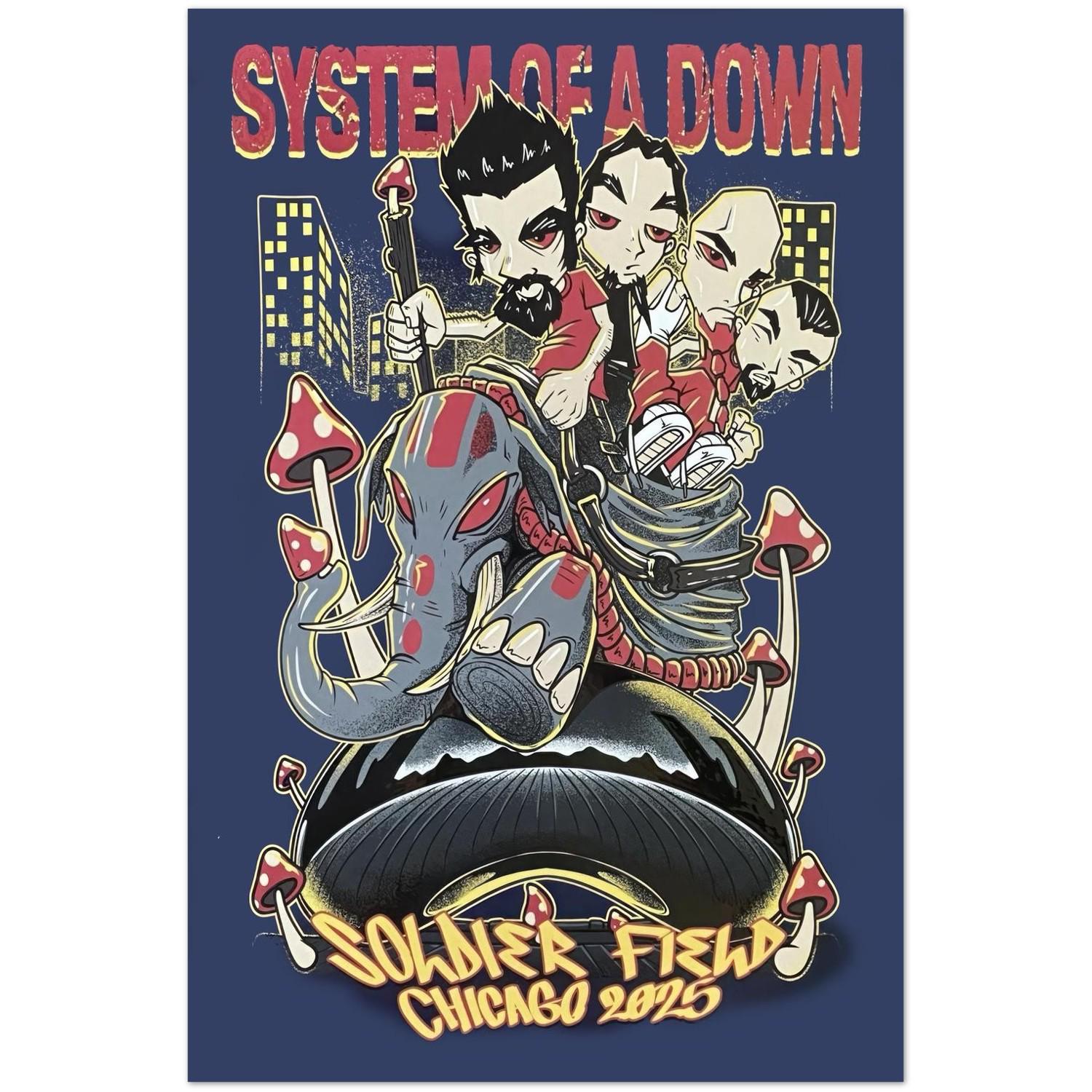 System of a Down Poster - Etsy