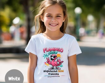 Personalisiertes Schul-T-Shirt für Kinder, mit Namen, Klasse und Jahrgang, 100 Schultage, Back-to-School-T-Shirt, Jungen & Mädchen Geschenk