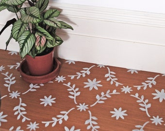 Roma Floor Stencil - Wall, Furniture and Fabric Stencil - Moroccan Stencil - DIY Floor Project.