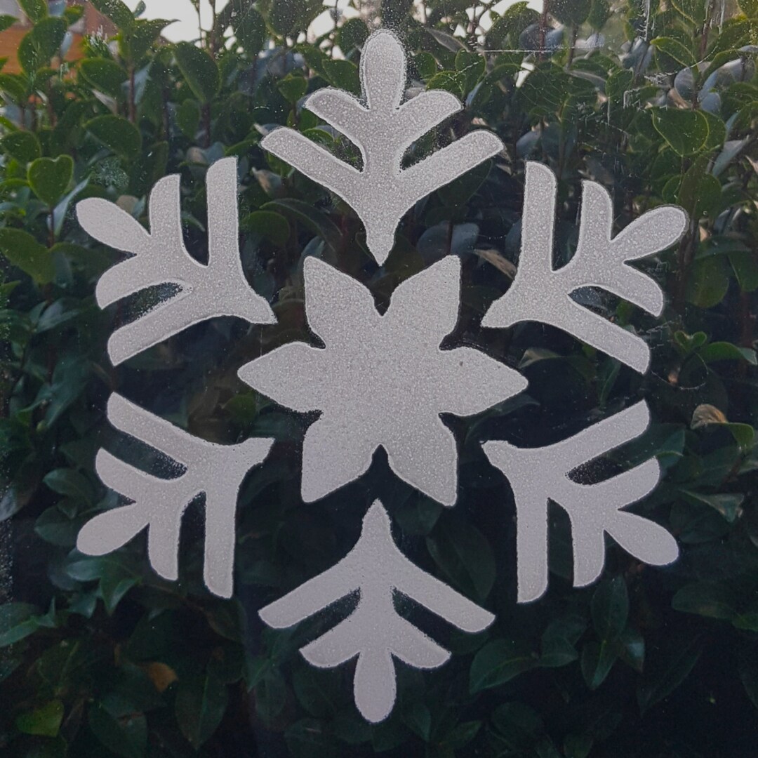 Large Snowflake Stencil 1 for Windows, Fabric and Paper. Reusable ...