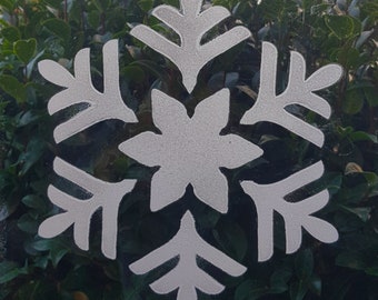 Large Snowflake Stencil 1 for Windows, Fabric and Paper. Reusable Stencil.