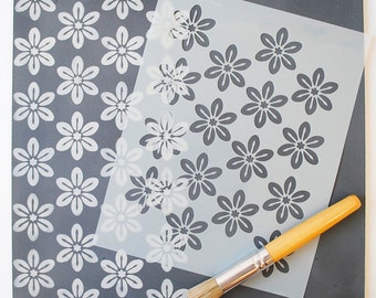 Berber Stencil for Furniture - Moroccan stencil - Wall and Fabric Stencil. Moroccan stencil.DIY Projects