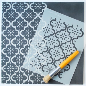 Medina Stencil for Furniture - Moroccan stencil - DIY Projects